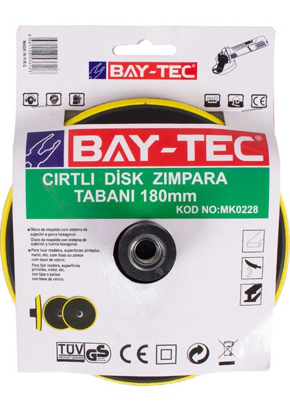 CIRT ZIMPARA TABANI - PEDİ 180 MM